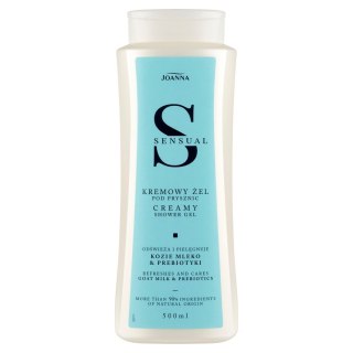 JOANNA JOANNA Sensual Kremowy żel pod prysznic - Kozie Mleko i Prebiotyki 500 ml