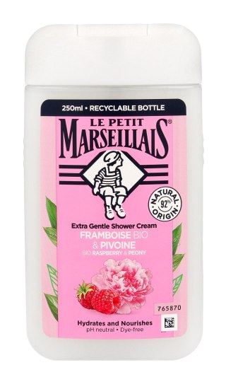 JOHNSON LE PETIT MARSELLAIS Kremowy Żel pod prysznic Malina & Piwonia 250ml