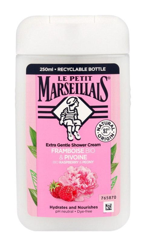 JOHNSON LE PETIT MARSELLAIS Kremowy Żel pod prysznic Malina & Piwonia 250ml