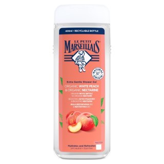 JOHNSON Le Petit Marseillais Żel pod prysznic Bio Biała Brzoskwinia & Bio Nektarynka 400ml