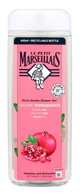 JOHNSON Le Petit Marseillais Żel pod prysznic Bio Granat 400ml