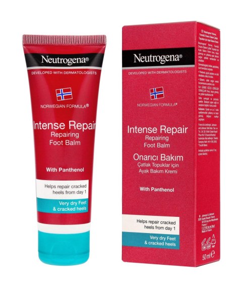 JOHNSON NEUTROGENA Formuła Norweska Krem na popękane pięty Intense Repair - 50 ml