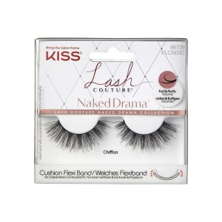 KISS KISS Lash Couture Sztuczne rzęsy Naked Drama - Chiffon 1op.