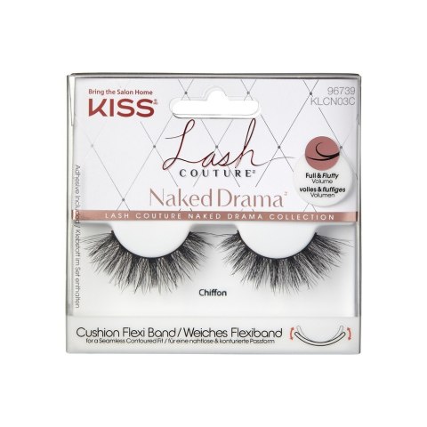 KISS KISS Lash Couture Sztuczne rzęsy Naked Drama - Chiffon 1op.