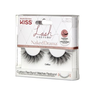 KISS KISS Lash Couture Sztuczne rzęsy Naked Drama - Chiffon 1op.