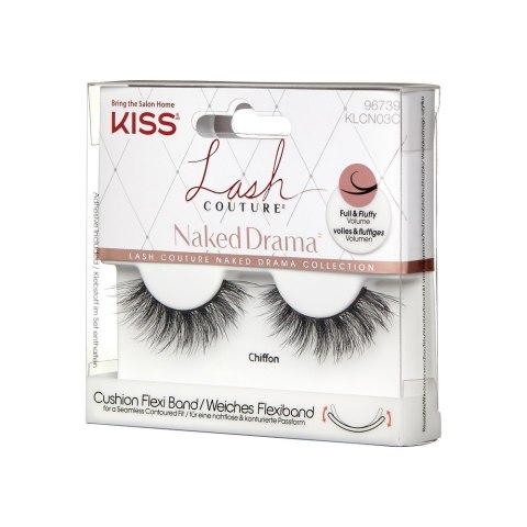 KISS KISS Lash Couture Sztuczne rzęsy Naked Drama - Chiffon 1op.