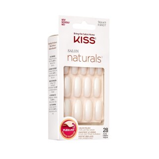 KISS KISS Salon Sztuczne Paznokcie Naturals - Walk on Air 1op.(28szt)