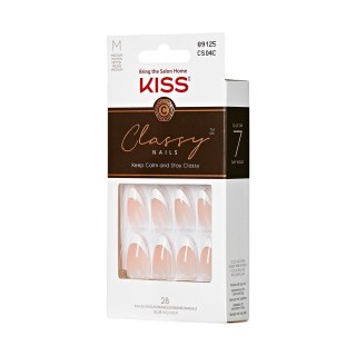 KISS KISS Sztuczne Paznokcie Classy Nails - Dashing (rozmiar M) 1op.(28szt)