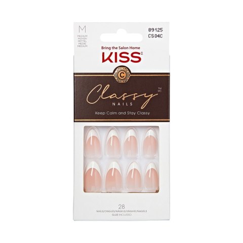 KISS KISS Sztuczne Paznokcie Classy Nails - Dashing (rozmiar M) 1op.(28szt)