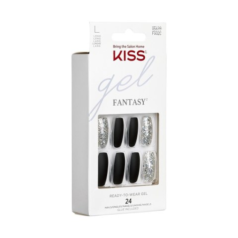 KISS KISS Sztuczne Paznokcie Gel Fantasy - A Whole New (rozmiar L) 1op.(24szt)