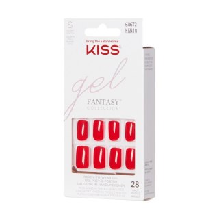 KISS KISS Sztuczne Paznokcie Gel Fantasy - whatever (rozmiar S) 1op.(28szt)