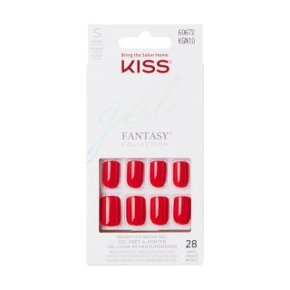 KISS KISS Sztuczne Paznokcie Gel Fantasy - whatever (rozmiar S) 1op.(28szt)
