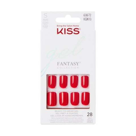 KISS KISS Sztuczne Paznokcie Gel Fantasy - whatever (rozmiar S) 1op.(28szt)