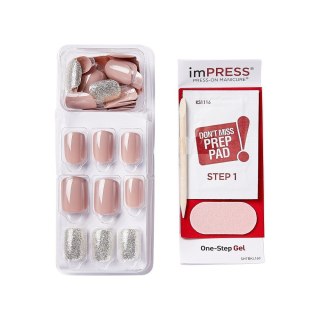 KISS KISS Sztuczne Paznokcie samoprzylepne imPress - KIM002 (rozmiar S) 1op.(30szt)
