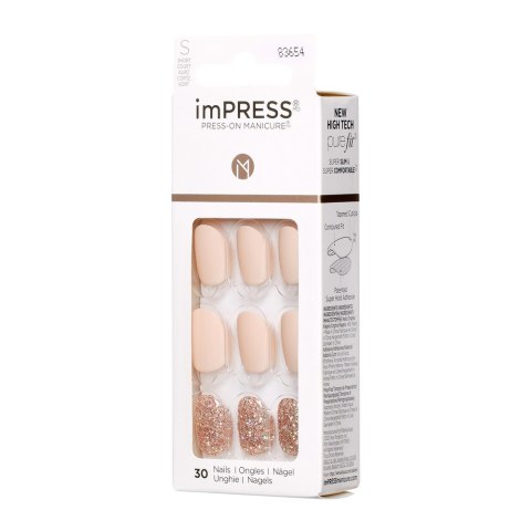 KISS KISS Sztuczne Paznokcie samoprzylepne imPress - KIM003 (rozmiar S) 1op.(30szt)