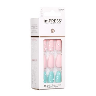 KISS KISS Sztuczne Paznokcie samoprzylepne imPress - KIMM06 (rozmiar M) 1op.(30szt)