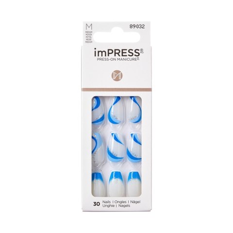 KISS KISS Sztuczne Paznokcie samoprzylepne imPress - Mesmerize 1op.(30szt)