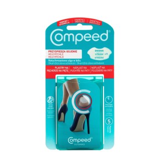 LACTACYD COMPEED Plastry na pęcherze na piętach dla kobiet - średnie 1 op. - 5 szt.