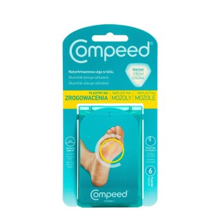 LACTACYD COMPEED Plastry na zrogowacenia - średnie 1 op. - 6 szt.
