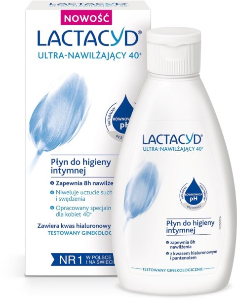 LACTACYD LACTACYD Ultra-Nawilżający 40+ Płyn do higieny intymnej 200 ml