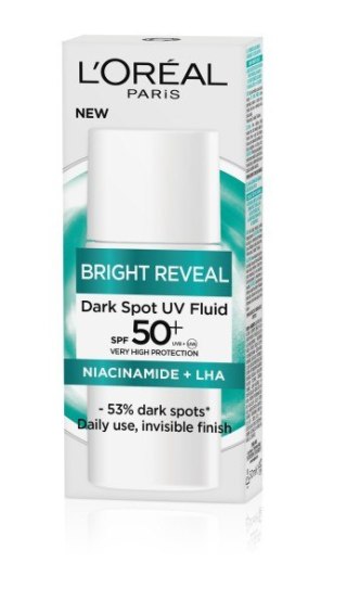 LOREAL LOREAL Bright Reveal Fluid redukujący przebarwienia SPF 50+ 50ml