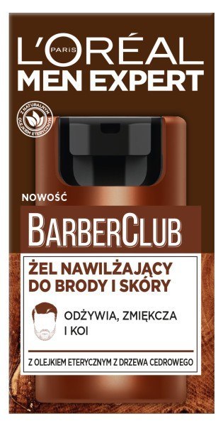 LOREAL LOREAL Men Expert Barber Club Żel nawilżający do brody i skóry 50 ml