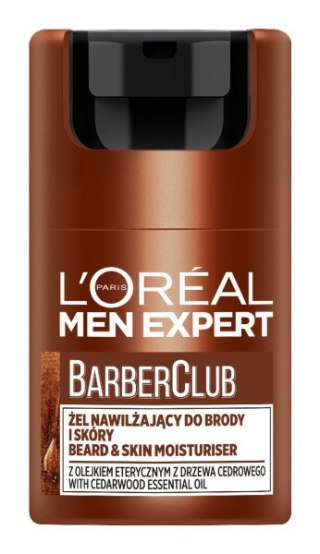 LOREAL LOREAL Men Expert Barber Club Żel nawilżający do brody i skóry 50 ml