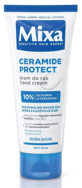 LOREAL MIXA Ceramide Protect Krem do rąk nawilżająco - łagodzący 100 ml