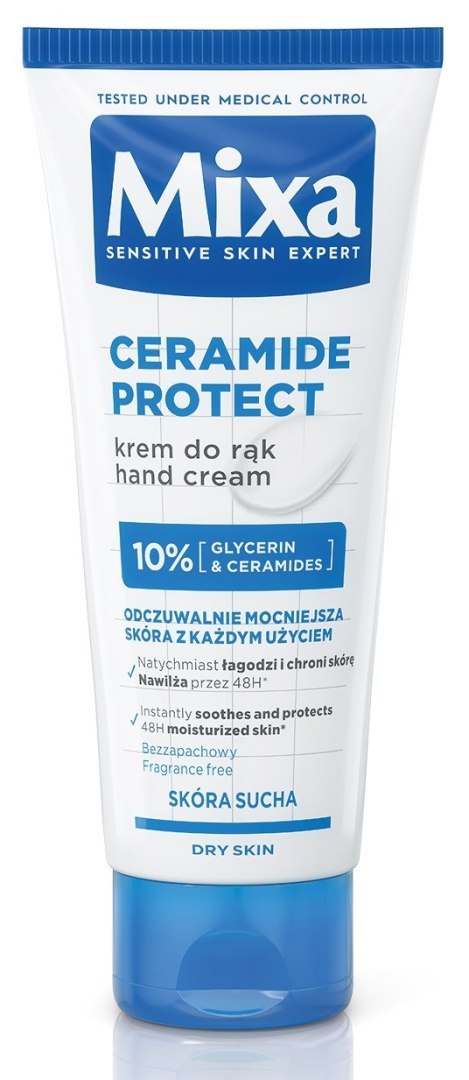 LOREAL MIXA Ceramide Protect Krem do rąk nawilżająco - łagodzący 100 ml