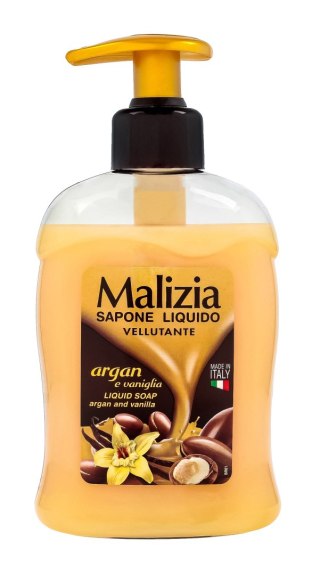 MALIZJA MALIZIA Mydło w płynie pompka Argan & Vanilia 300 ml