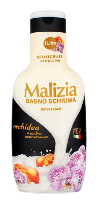 MALIZJA MALIZIA Płyn do kąpieli Amber & Orchid 1000 ml