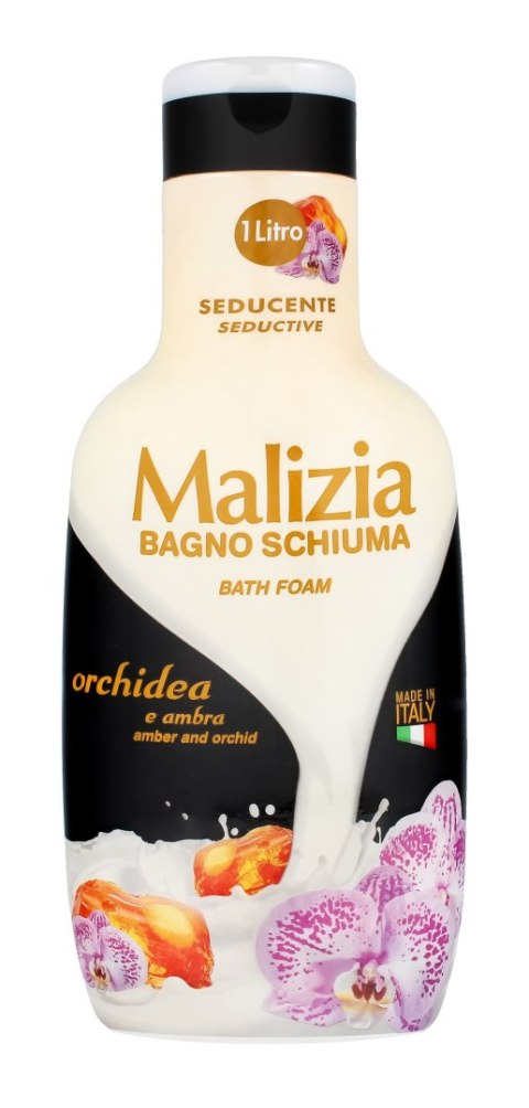 MALIZJA MALIZIA Płyn do kąpieli Amber & Orchid 1000 ml