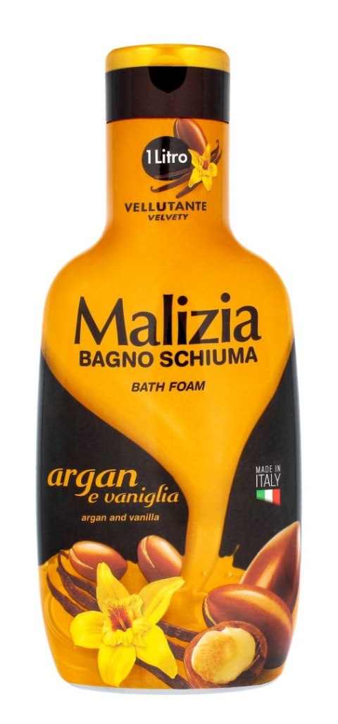 MALIZJA MALIZIA Płyn do kąpieli Argan & Wanilia 1000 ml