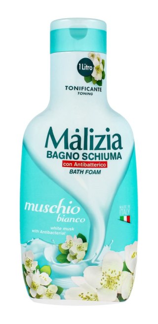 MALIZJA MALIZIA Płyn do kąpieli Białe Piżmo 1000 ml