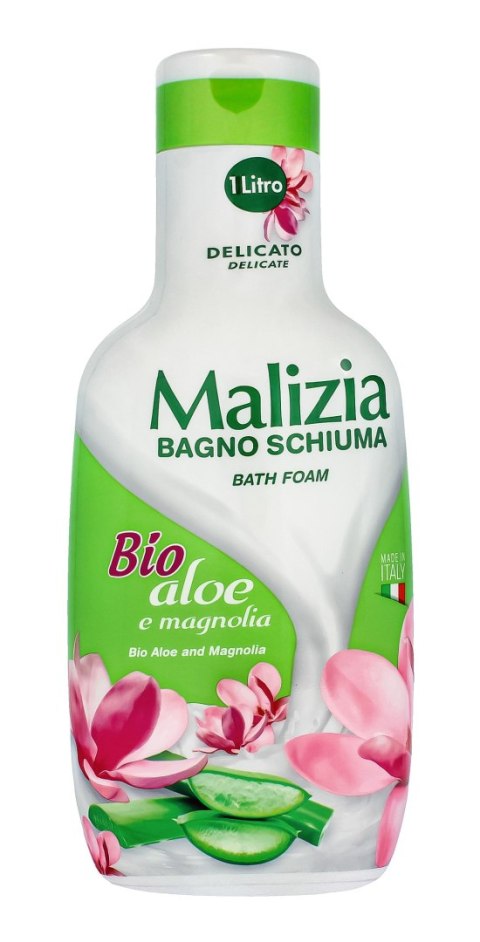 MALIZJA MALIZIA Płyn do kąpieli Bio Aloes i Magnolia 1000 ml