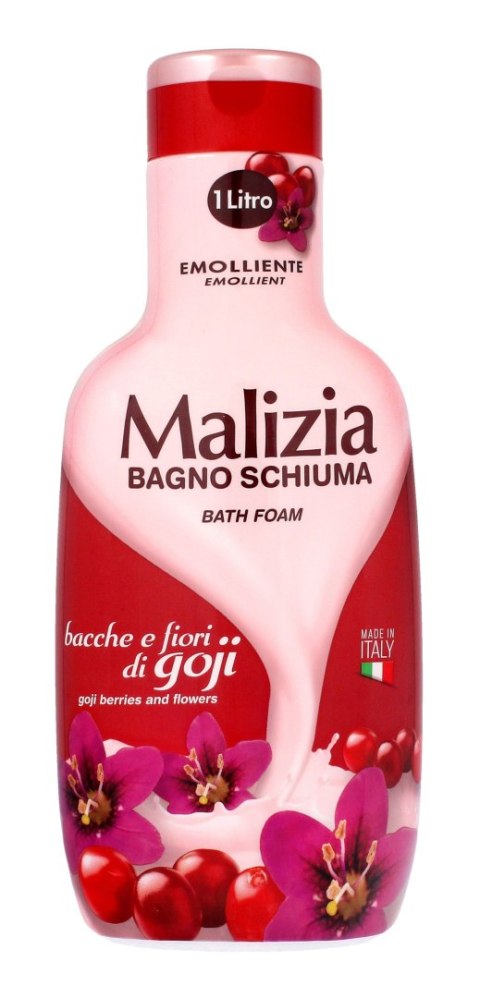 MALIZJA MALIZIA Płyn do kąpieli Jagody Goji i Kwiaty 1000 ml