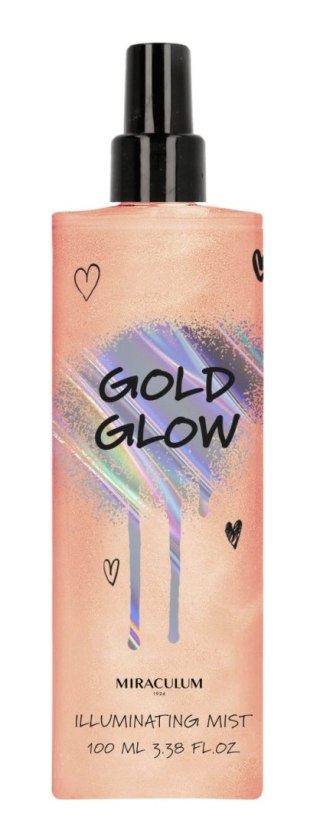 MIRACULUM MIRACULUM Illuminating Mist Rozświetlająca mgiełka zapachowa dla nastolatek - GOLD GLOW 100 ml