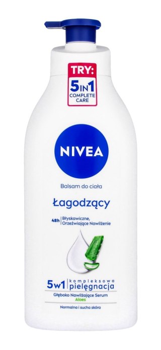 NIVEA NIVEA Body Łagodzący balsam do ciała z pompką, 625 ml