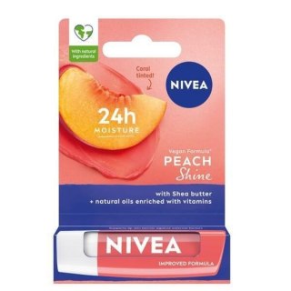 NIVEA NIVEA Lip Care Pielęgnująca pomadka do ust Peach Shine 4.8 g