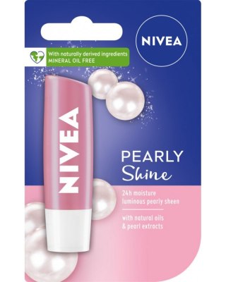 NIVEA NIVEA Lip Care Pielęgnująca pomadka do ust Pearly Shine 4.8 g