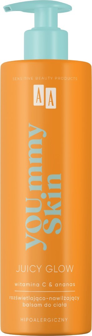 OCEANIC AA YOU.mmy Skin Juicy Glow Balsam do ciała rozświetlająco-nawilżający 400ml
