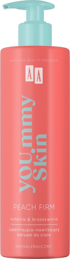 OCEANIC AA YOU.mmy Skin Peach Firm Balsam do ciała ujędrniająco-nawilżający 400ml