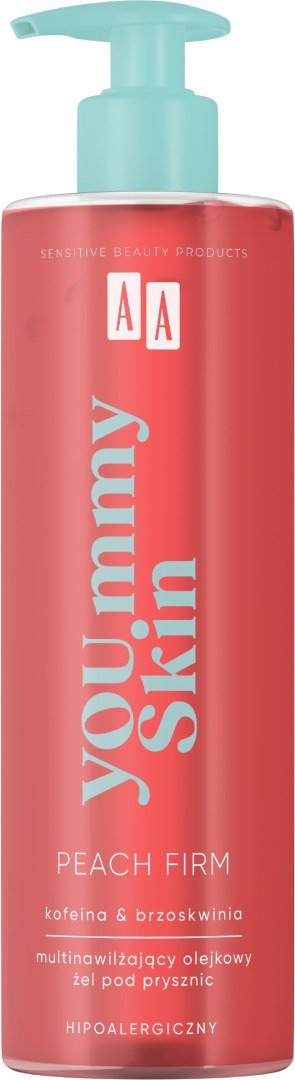 OCEANIC AA YOU.mmy Skin Peach Firm Multinawilżający Olejkowy Żel pod prysznic 400ml