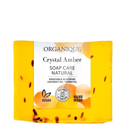 ORGANIQUE ORGANIQUE Mydło naturalnie pielęgnujące Crystal Amber 100 g