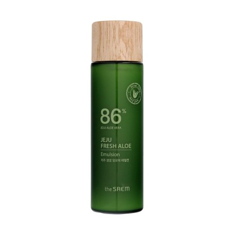 SAEM THE SAEM Jeju Fresh Aloe 86% Emulsja do twarzy i ciała 155 ml
