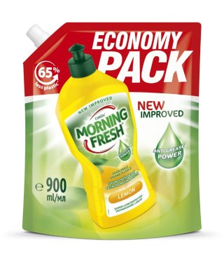 SARANTIS CUSSONS Morning Fresh Skoncentrowany Płyn do mycia naczyń - Lemon 900ml(zapas)