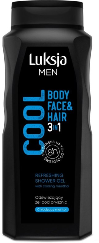 SARANTIS SAR LUKSJA Żel p/prysznic 500ml Men Cool
