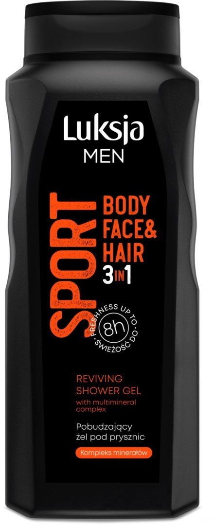 SARANTIS SAR LUKSJA Żel p/prysznic 500ml Men Sport