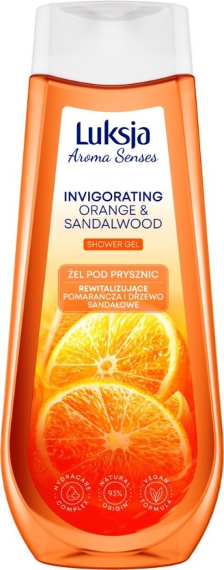 SARANTIS SAR LUKSJA Żel p/prysznic 500ml Orange