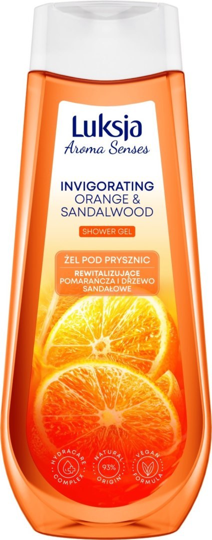 SARANTIS SAR LUKSJA Żel p/prysznic 500ml Orange